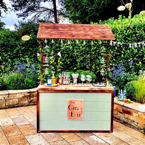 Gin Bar Hire Wedding Gin Bar Rent Gin Cart Polka Dot Events