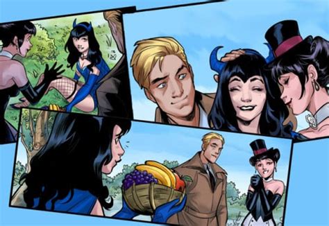 Comic Excerpt How Do You Feel About Zatanna And Constantine Adopting