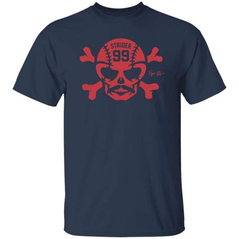 Strider Skull Shirt Spencer Strider Atlanta Braves Ellie Shirt