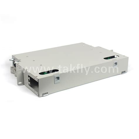 Core Fiber Optical Rack Mount Patch Panel With Splicing Tray