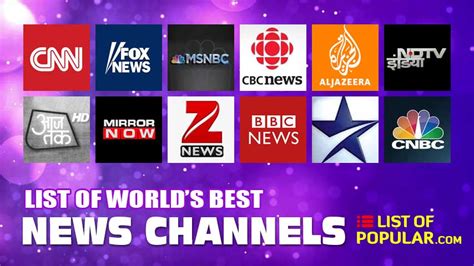 Top News Channels In The World List Of Best News Channel