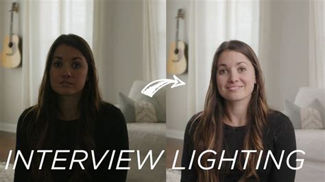 Professional Interview Lighting IN YOUR LIVING ROOM - YouTube ...