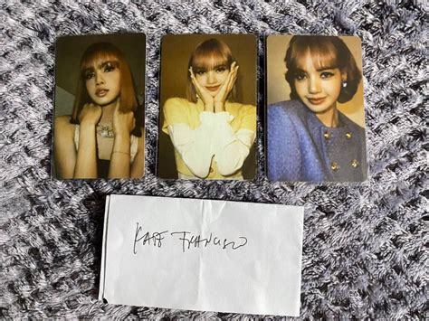 BLACKPINK LISA Welcoming Collection 2022 Pc Set NO TINGI Hobbies