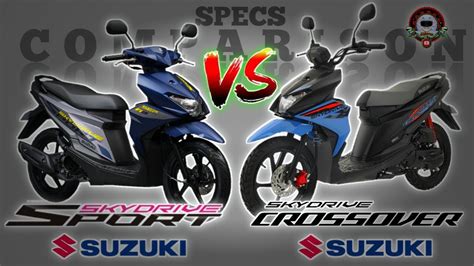 Suzuki Skydrive Sport Vs Suzuki Skydrive Crossover Specs Comparison