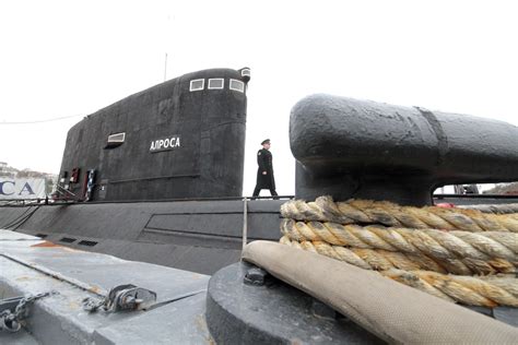 Russian Navys Oldest Submarine To Reenter Service After Repairs