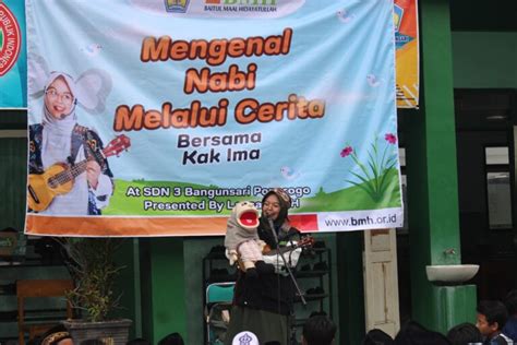 Peringati Isra Miraj BMH Meriahkan Dengan Indonesia Bercerita Di SDN