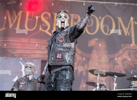 Tommy Church And Jason Popson Of Mushroomhead During Chicago Open Air