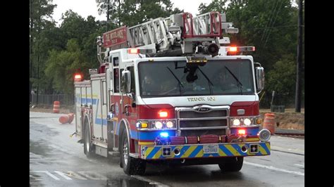 Truck Medic Mutual Aid Response The Woodlands Fire