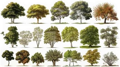 Different Types Of Tree Leaves