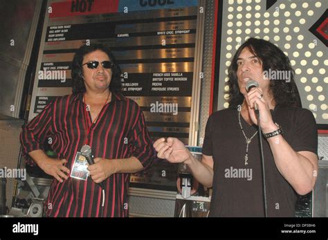 Jun Myrtle Beach Sc Usa Paul Stanley And Gene Simmons Of