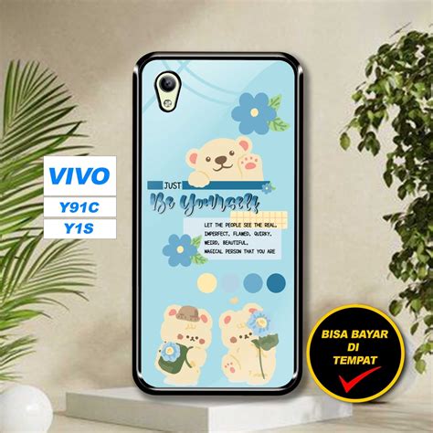 Jual Src Case Hardcase Vivo Y C Y S Motif Aesthetic Cute Glossy D