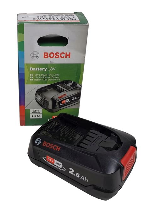 Bosch Akumulator PBA 18V 2 5Ah W B Bateria 12551114397 Oficjalne