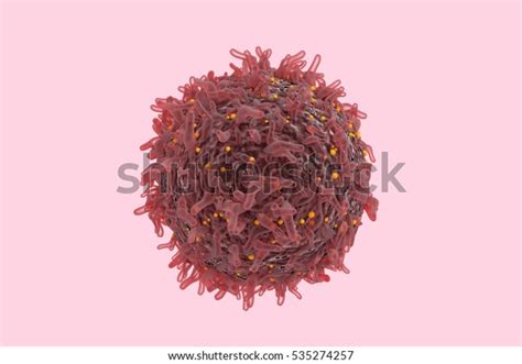 Cancer Cell Lymphoma Immunotherapy 3d Stock Illustration 535274257 Shutterstock