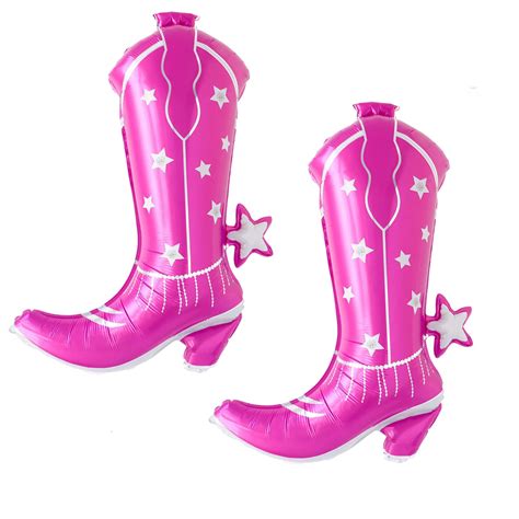 Mua Cowgirl Boot Balloons Pack Of 2 Giant 34 Inch Pink Cowgirl Boots