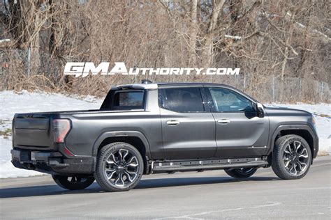 Gmc Sierra Ev Prototype Spotted Testing