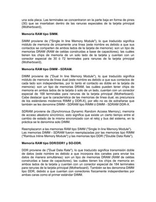 Tipos De Tarjetas Pdf