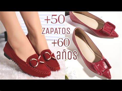 ZAPATOS CÓMODOS Y HERMOSOS PARA SEÑORAS DE 50 Y 60 AÑOS ZAPATOS MODA