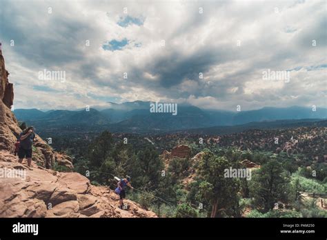 Garden of the Gods Stock Photo - Alamy