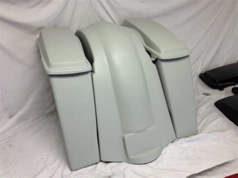 Harley Davidson Softail Heritage Extended Stretched Saddlebags Lids