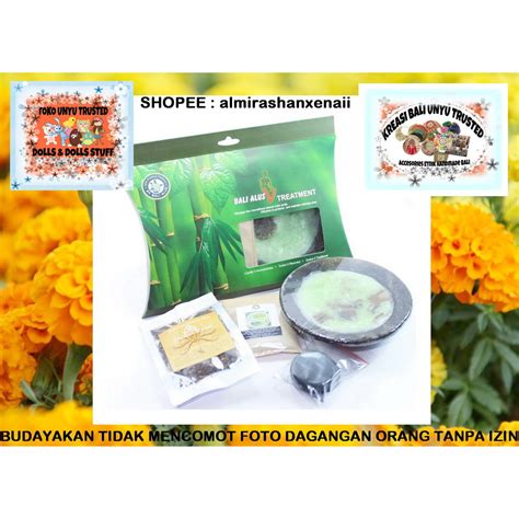 Jual Bali Alus Paket Perawatan Wanita Original Pre Order Produk Spa Khas Bali Original