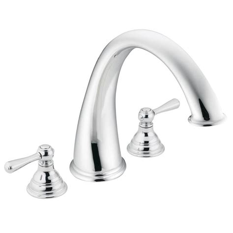 Shop Moen Kingsley Chrome 2 Handle Transfer Faucet At