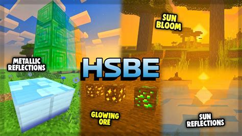 Hsbe Shader Mcpe Bedrock Mc Mod Net