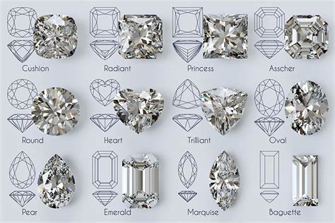 exploring   popular diamond shapes gemporia