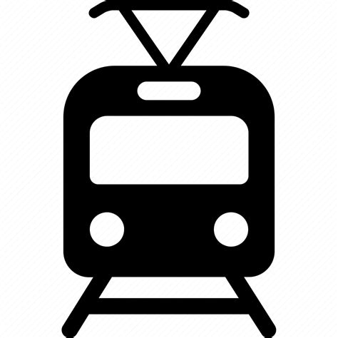 Train Light Rail Transit Transportation Lrt Railway Icon