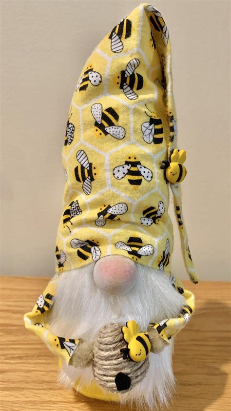 Bee Keeper Gnome Honey Gnome Bee Hive Gnome Tomte Nisse Etsy In 2021