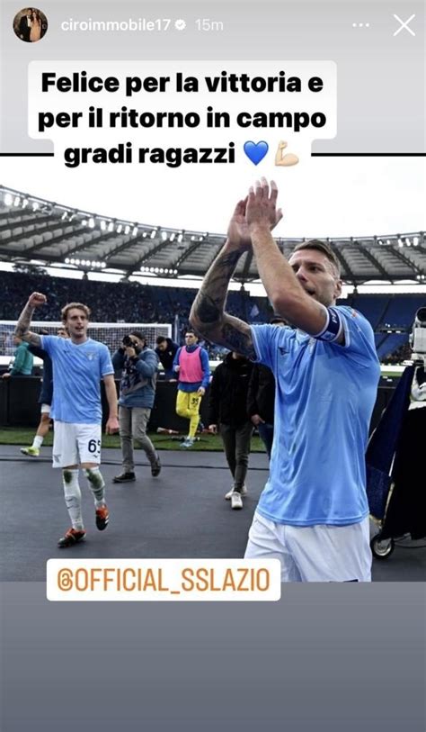 Lazio Lecce Immobile Pazzo Di Gioia L Esultanza Social FOTO Lazio