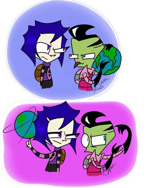 Tease By Phantomhiveearc On Deviantart Invader Zim Characters