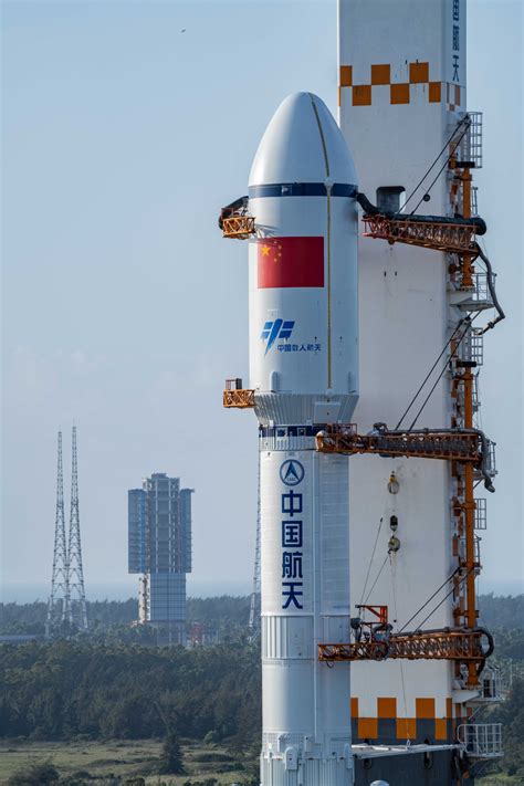 Tianzhou 7 Cargo Spaceship Moved To Launch Tower Chinadaily Cn