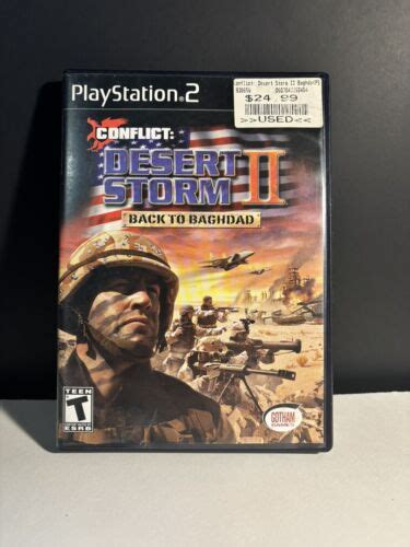 Conflict Desert Storm Ii Back To Baghdad Sony Playstation 2 2003 710425272523 Ebay