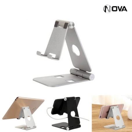 Support Smartphone Tablette A Pouces Alliage Aluminium Pliable