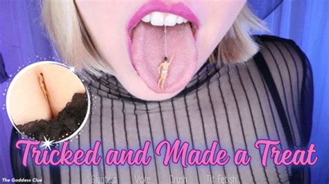 Tricked And Made A Treat Hd The Goddess Clue Giantess Vore Tit