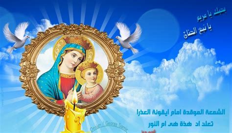 اروع واجمل صور للسيدة العذراء ام النور مريم Coptic Orthodox