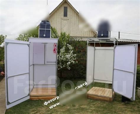 Дачный душ с электроподогревом "Аква-закрытый" 150л, новый, в наличии ...