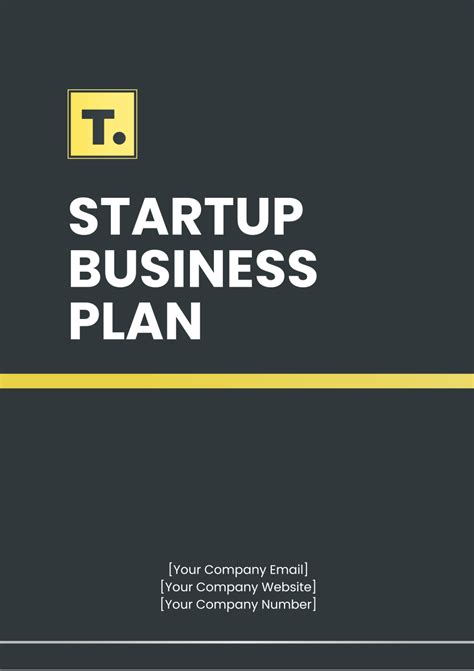 Startup Business Plan Template - Edit Online & Download Example ...