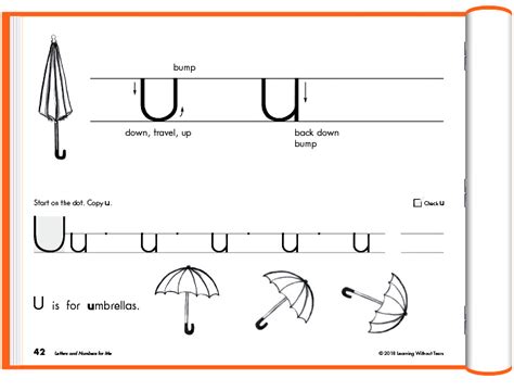 Handwriting Without Tears Practice Pages