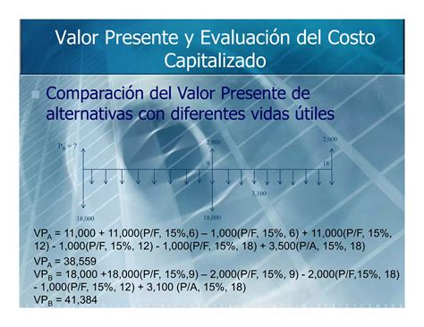 Unmsm fisi 08 ingeniería económica capitulo 8 valor presente y eval