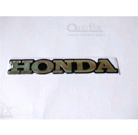 Honda logo Emblem sticker decal, Motorcycles, Motorcycle Accessories on ...