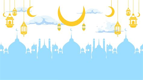 Ramadan Aesthetic Background In EPS Illustrator PSD PNG PDF