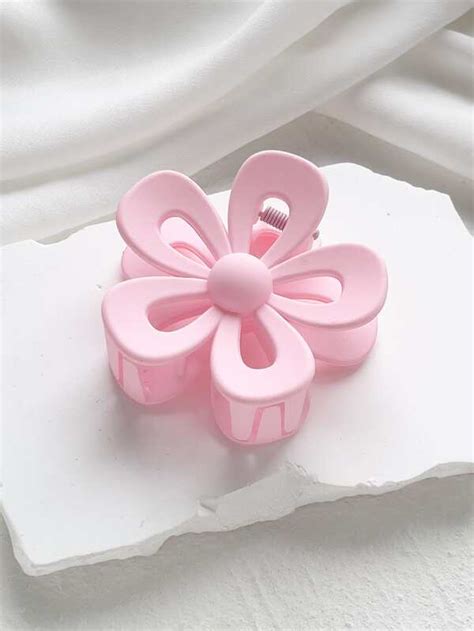 3pcs Flower Design Hair Claw SHEIN USA