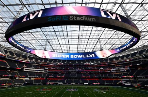 Super Bowl LVI stadium: The 100,000-seater SoFi Stadium in Calfornia ...