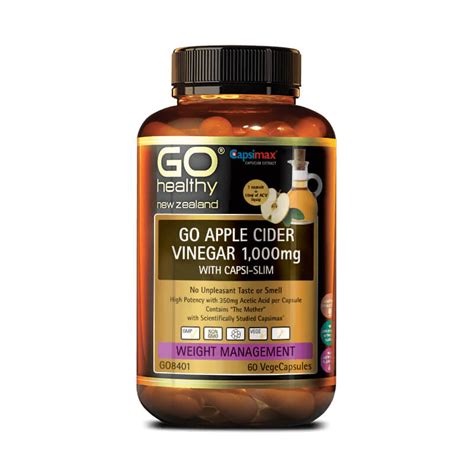 Go Healthy Apple Cider Vinegar Mg With Capsi Slim Caps Skywell