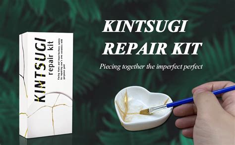 Kintsugi Repair Kit Gold Japanese Kintsugi Kit To Improve Your Ceramic