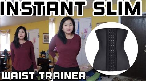 Vlog 53 Instant Slim Waist Trainer Pampapayat Youtube