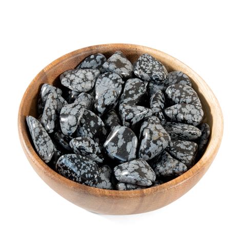 Snowflake Obsidian Volcanic Glass Medium Size Crystals