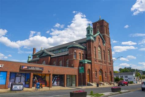 Malden Historic City Center, MA, USA Editorial Photo - Image of center ...