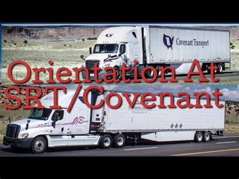 Srt Covenant Orientation Rookie Truck Driver Youtube